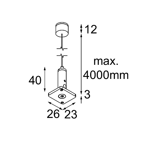 Track 48V Suspension Cable